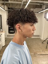 フィフス 渋谷(fifth)&nbsp;ツイストスパイラルパーマ波巻きスパイラルパーマツーブロック