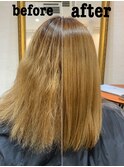 【髪質改善】縮毛矯正