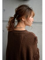 シャル 相模大野(shalu)&nbsp;【ムラカミ】波巻ポニーアレンジ　≪shalu相模大野≫