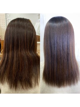 アンフィサンクミル 銀座(AnFye cinq mille) ジュエリーLULU縮毛矯正