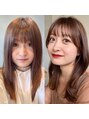 タストウキョウ 表参道(tas TOKYO)&nbsp;丸顔だから狭めの前髪！はNG！骨格に合った形があるんです★