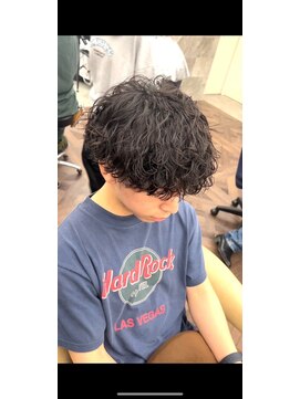 ロット 横浜(lot) ニュアンスマッシュ/束感/メンズカット