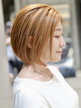 ヘア デザイン リスク(HAIR DESIGN RISK) 【RISK 高橋勇太】ショートカットが上手い 前下がりショートボブ