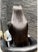 髪質改善ストレート