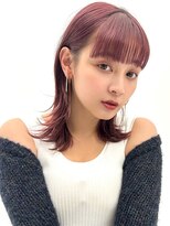 オーバーヘアー 枚方店(over hair) 【La fith】外ハネボブ×カシスブラウン