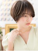 大人かわいいアースカラー小顔束感ショートh2北浦和20代30代40代