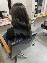 リ シャルム バイ エニーハウ 南七日町店(Re charm by anyhow) インナーカラー[ブルーグラデーション]