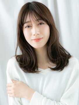 ドクターズ サロン ラブ(Dr's Salon LAB) ツヤ髪バレイヤージュのくせ毛風カールロングm古河20代30代40代