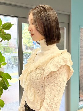 ノエ トトン(noe tton) イメチェン/ホワイトブロンド/外ハネボブ/美髪/名古屋/名駅41