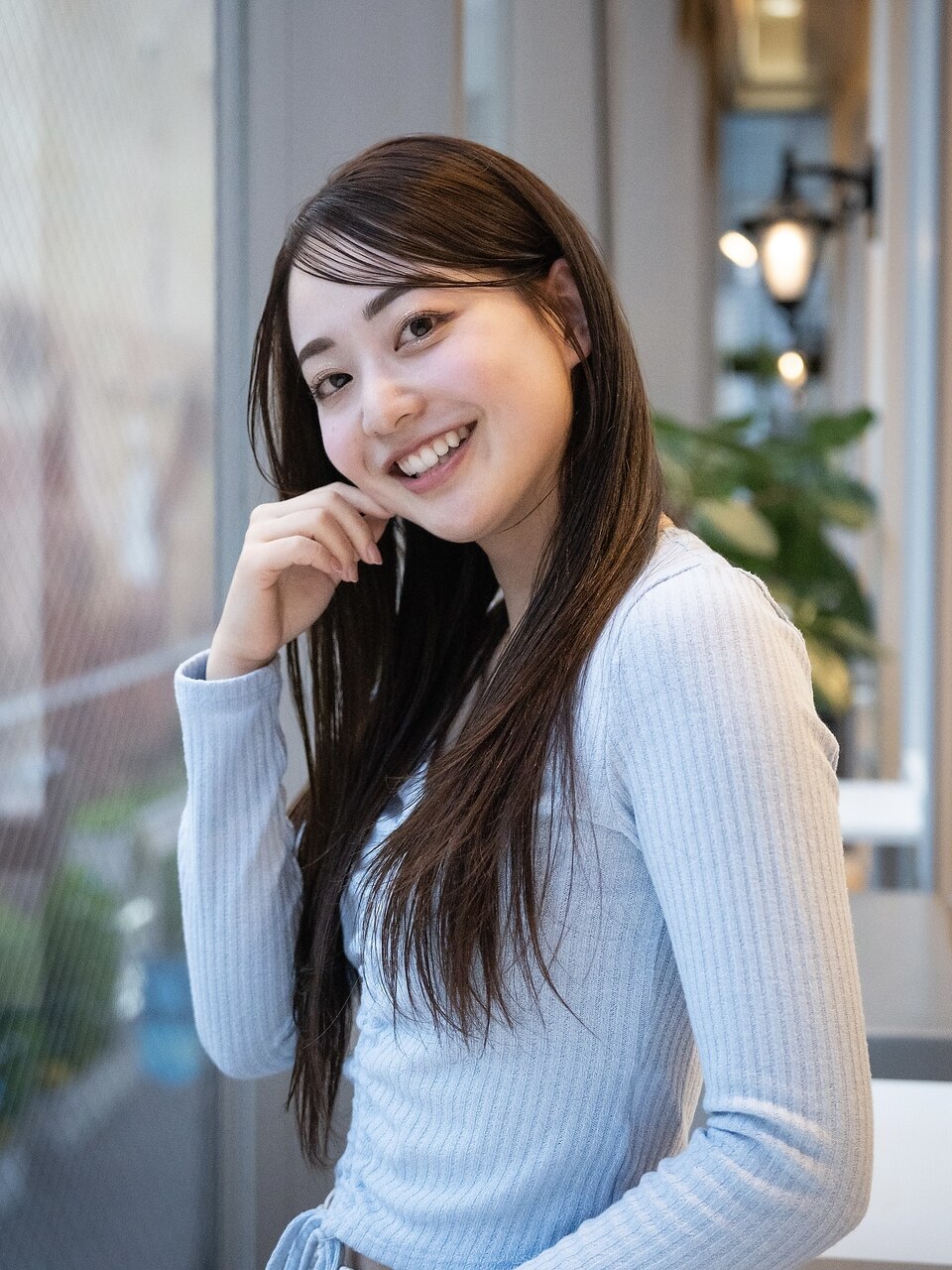 ロング/レイヤー/ストレート/前髪/梅田/茶屋町：L215141791