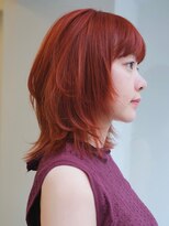ビュートリアム265(BEAUTRIUM 265)&nbsp;◆ウルフカット/レイヤーカット/ウルフレイヤー/オレンジカラー