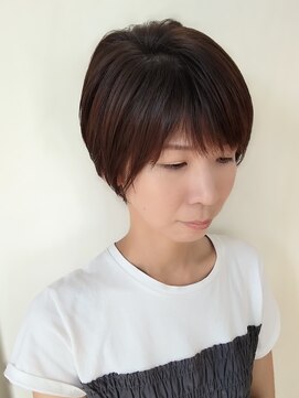 美容室メデューサ朝倉街道店 襟足スッキリショート