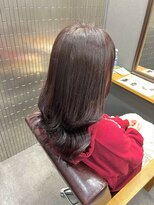 ボアップ(boappu) #レッドカラー#暗めカラー#ブリーチなし#髪質改善トリートメント