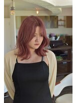 クラン ヘアーアンドスタジオ(CLAN hair & studio)&nbsp;可愛いピンクパープル