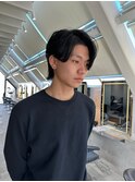 【吉田智哉】メンズパーマ、ニュアンスパーマ、ダークアッシュ