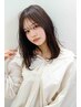 【★ひなの指名限定★】 似合わせcut+艶カラー+超音波en'tTr ￥14140→￥7700