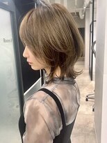 ダブルトーキョー シブヤ(W-TOKYO SHIBUYA)&nbsp;くびれが可愛いネオウルフ　ボブウルフ　ウルフカット