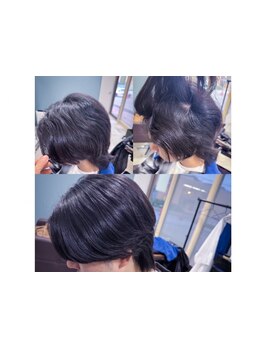 まっすぐすぎない。“柔らかく曲がる”新しい縮毛矯正！