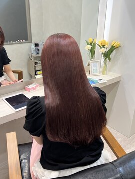 エスドットブルーム 天王寺店(S.BROOM) 明るめピンクブラウン