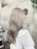 ヘアーメイク フィール ルア(FEEL Lua)&nbsp;ホワイトミルクティー×インナーパープル