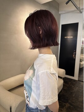 ロマネ(ROMANEE) レッドカラーbob