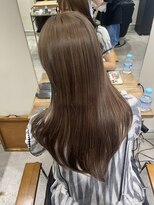 カンナ オーガニック ヘアデザイン(CANNA ORGANIC & HAIR DESIGN)&nbsp;ミルクティーベージュ×ロングレイヤー