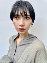 アグ ヘアー ネスト 茨木店(Agu hair nest)&nbsp;大人ショートボブ 20代30代40代ヘア 小顔 大阪クビレ茨木