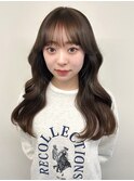 韓国風くびれレイヤー髪質改善ダークブラウン小顔美髪20代30代