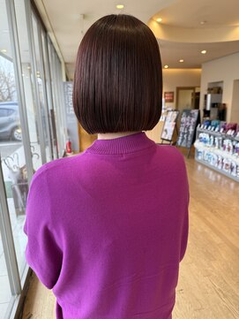 シンク 豊中店(sync) ボブ/ショートカット/艶カラー