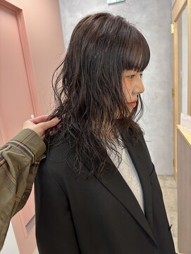 アマーク(a mark) 【木下　暖菜】layer perm！暖色との相性もバッチリ♪