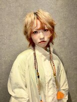 ノブレス(NOBLESSE)&nbsp;オレンジデザインカラー/ショートウルフ