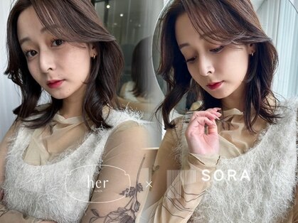 ハーバイリンヘアー(her by rin hair)の写真