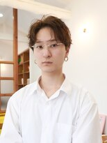 ディッセンバー 伊勢崎(December)&nbsp;メンズ/ブルーブラック/フェザーパーマ/ニュアンスパーマ/