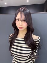 リアン(LIAN)&nbsp;シースルーバング × 韓国風ナチュラルロング