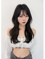 レミエ ダイカンヤマ(lemiie) 黒髪が可愛い韓国レイヤー☆ハッシュカット/レイヤーカット