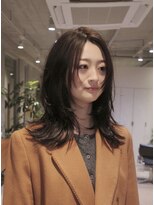 ニカバイカルマ(nica by carma)&nbsp;ミディアムハッシュレイヤー