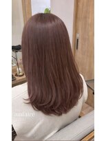 ヘアサロン アンフェール(Hair Salon Amfaire)&nbsp;【shimizu】ピンクモカで叶う、大人の艶カラー