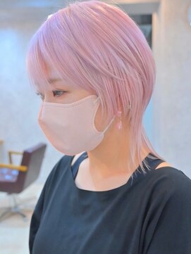 アグ ヘアー ジーナ 大宮東口店(Agu hair gina) ハイトーンピンク