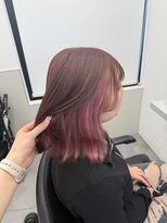 ゴウトゥデイシェアサロン 町田店(GO TODAY SHAiRE SALON)&nbsp;インナーカラー/ピンク【町田】