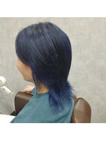 アメイジングヘアー 千歳店(AMAZING HAIR) ディープブルーカラー