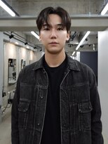 オルカ(ORCA)&nbsp;リバースセンターパート　ニュアンスパーマ　メンズ　南川聖華