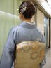 【平日16:00～2100限定】訪問着レンタル＋着付け＋ヘアセット￥14,800