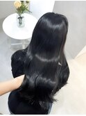 韓国へアレイヤーカットくびれ巻き透明感カラー髪質善顔まわり