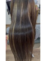 ニコラ(NICOLA)&nbsp;サラツヤ髪に☆