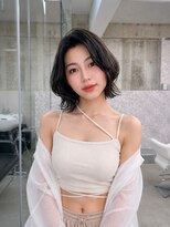 フィヴェント(Fivent) 髪質改善似合わせ前髪カットイメチェンレイヤーダークブルー