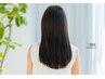 【柔らかくサラツヤの髪に♪】 縮毛矯正+カット+トリートメント ¥23600~