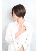 30代40代50代の美シルエット☆大人ショートスタイル!透明感◎