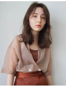 ソワ オモテサンドウ(SOIE OMOTESANDO) 【SOIE・ソワ】透明感グレージュカラー