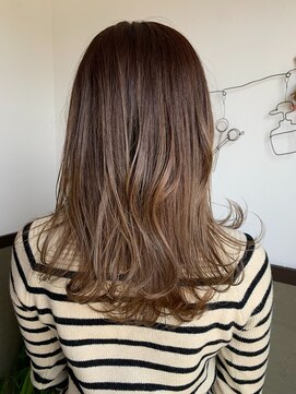 トハユ(TOHAYU) バレイヤージュ♪