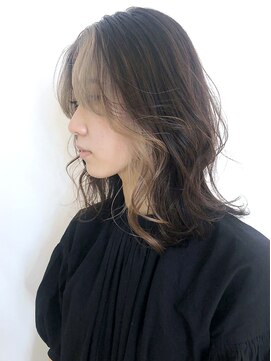 アイティー バイ アルバム 中野店(IT by ALBUM) フェイスフレーミング_セミウェットウェーブ_ba305571